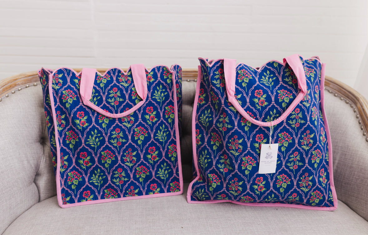 Midnight Luxe | Regular Quilted Tote Bag