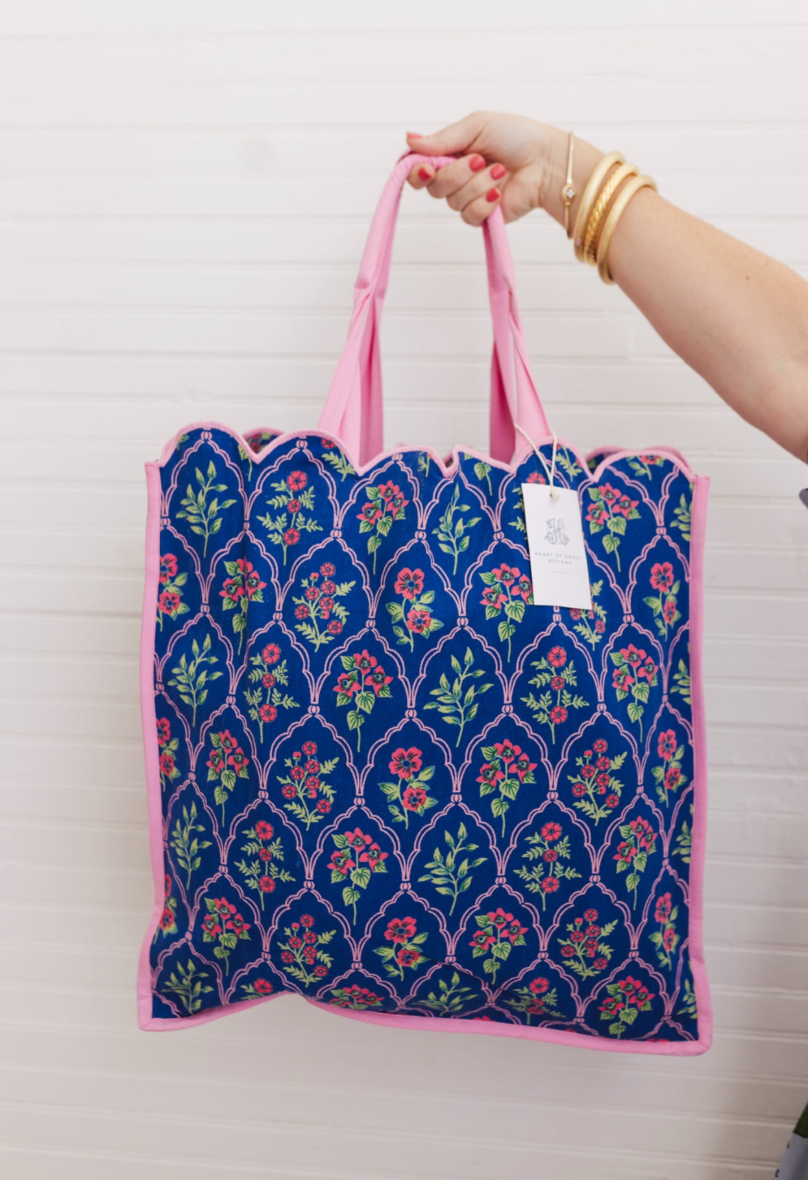Midnight Luxe | Regular Quilted Tote Bag