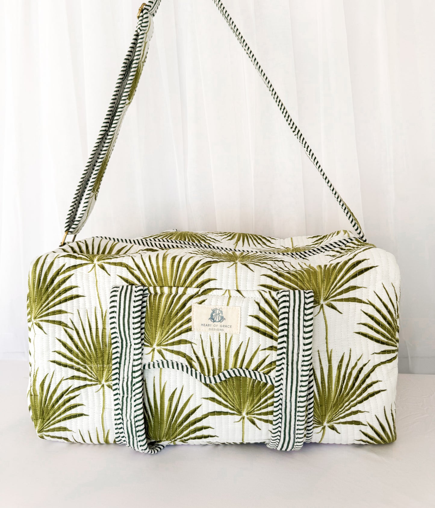 West Palm Scalloped Duffle Bag