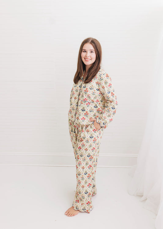 Meadow | Henley PJ Pant Set