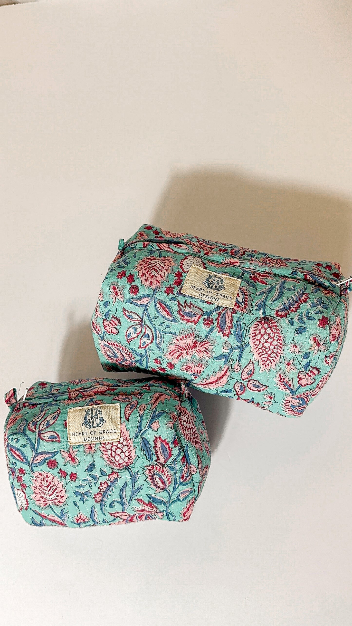 Lilac | Cosmetic Bag Set of Two