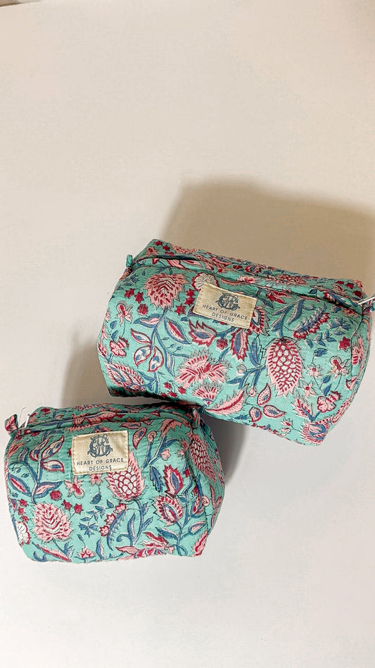 Lilac | Cosmetic Bag Set of Two