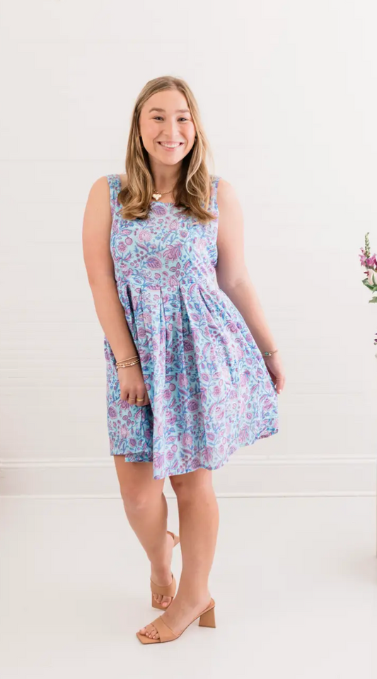 Santorini Sunset | Mini Dress