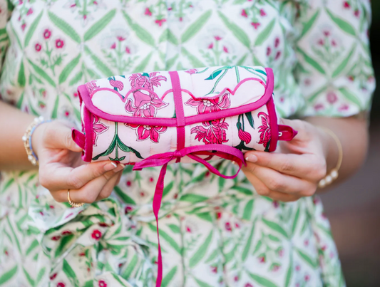 Rose D' Iris | Jewelry Roll