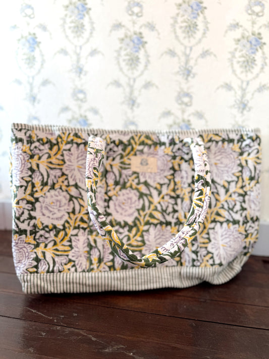 HoneySuckle Bucket Tote